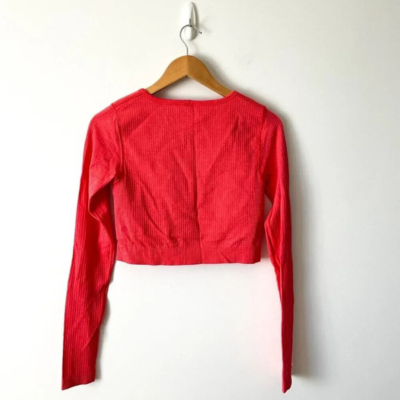 Lululemon Ebb to Street Long Sleeve Shirt Pale Raspberry Size 8 - Picture 6 of 8